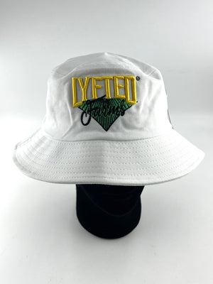 Lyfted farms white bucket hat