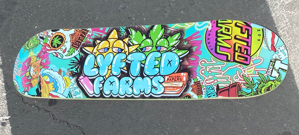 Lyfted- Happy Farms SKATEBOARD DECK